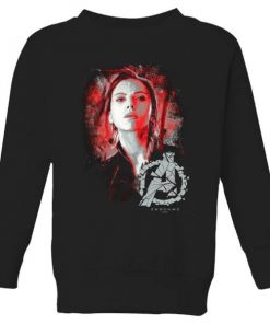 Sweat-shirt Avengers Endgame - Widow Brushed - Enfant - Noir - 11-12 ans - Noir chez Zavvi FR image 5059478973755