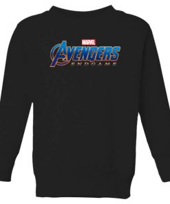 Sweat-shirt Avengers Endgame Logo - Enfant - Noir - 11-12 ans - Noir chez Zavvi FR image 5059478974059