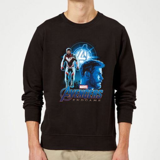 Sweat-shirt Avengers: Endgame Thor Suit Homme - Noir - XXL - Noir chez Zavvi FR image 5059479000795