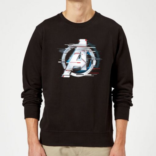 Sweat-shirt Avengers: Endgame Logo Blanc Homme - Noir - XXL - Noir chez Zavvi FR image 5059479001037