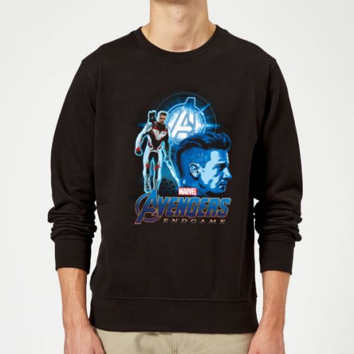 Sweat-shirt Avengers: Endgame Hawkeye Suit Homme - Noir - XXL - Noir chez Zavvi FR image 5059479001198