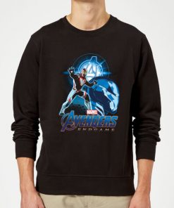 Sweat-shirt Avengers: Endgame Iron Man Suit Homme - Noir - XXL - Noir chez Zavvi FR image 5059479001433