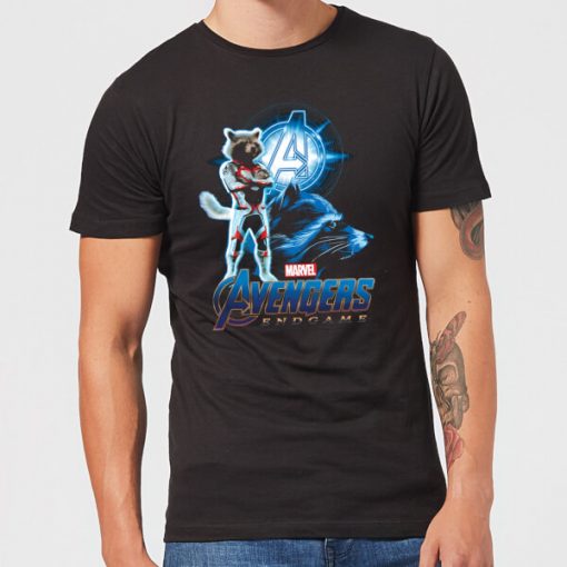 T-shirt Avengers: Endgame Rocket Suit - Homme - Noir - XXL - Noir chez Zavvi FR image 5059479002157
