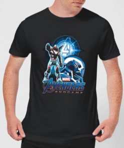 T-shirt Avengers: Endgame War Machine Suit - Homme - Noir - XXL - Noir chez Zavvi FR image 5059479002232
