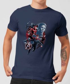 T-shirt Avengers: Endgame Shield Team - Homme - Bleu Marine - XXL - Navy chez Zavvi FR image 5059479002393