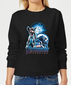 Sweat-shirt Avengers: Endgame War Machine Suit - Femme - Noir - 5XL - Noir chez Zavvi FR image 5059479003222