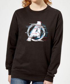 Sweat-shirt Avengers: Endgame Logo Blanc - Femme - Noir - 5XL - Noir chez Zavvi FR image 5059479004182