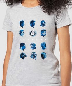 T-shirt Avengers: Endgame Heads - Femme - Gris - XXL - Gris chez Zavvi FR image 5059479004335