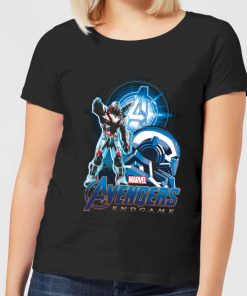 T-shirt Avengers: Endgame War Machine Suit - Femme - Noir - XXL - Noir chez Zavvi FR image 5059479004519