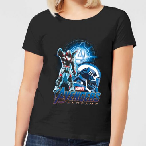 T-shirt Avengers: Endgame War Machine Suit - Femme - Noir - XXL - Noir chez Zavvi FR image 5059479004519