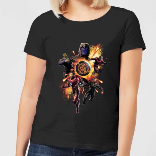 T-shirt Avengers: Endgame Explosion Team - Femme - Noir - XXL - Noir chez Zavvi FR image 5059479004601