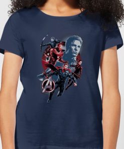 T-shirt Avengers: Endgame Shield Team - Femme - Bleu Marine - XXL - Navy chez Zavvi FR image 5059479005141