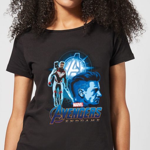 T-shirt Avengers: Endgame Hawkeye Suit - Femme - Noir - XXL - Noir chez Zavvi FR image 5059479005295