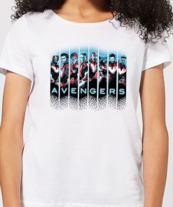 T-shirt Avengers: Endgame Character Split - Femme - Blanc - XXL - Blanc chez Zavvi FR image 5059479005479