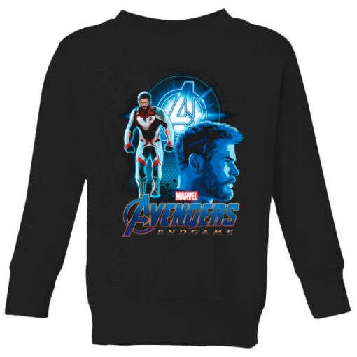 Sweat-shirt Avengers: Endgame Thor Suit - Enfant - Noir - 11-12 ans - Noir chez Zavvi FR image 5059479005899
