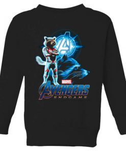 Sweat-shirt Avengers: Endgame Rocket Suit - Enfant - Noir - 11-12 ans - Noir chez Zavvi FR image 5059479006247