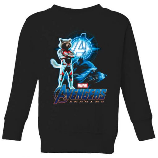 Sweat-shirt Avengers: Endgame Rocket Suit - Enfant - Noir - 11-12 ans - Noir chez Zavvi FR image 5059479006247