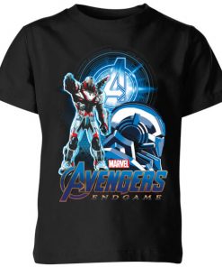 T-shirt Avengers: Endgame War Machine Suit - Enfant - Noir - 11-12 ans - Noir chez Zavvi FR image 5059479006445