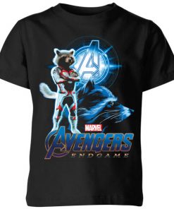 T-shirt Avengers: Endgame Rocket Suit - Enfant - Noir - 11-12 ans - Noir chez Zavvi FR image 5059479006599