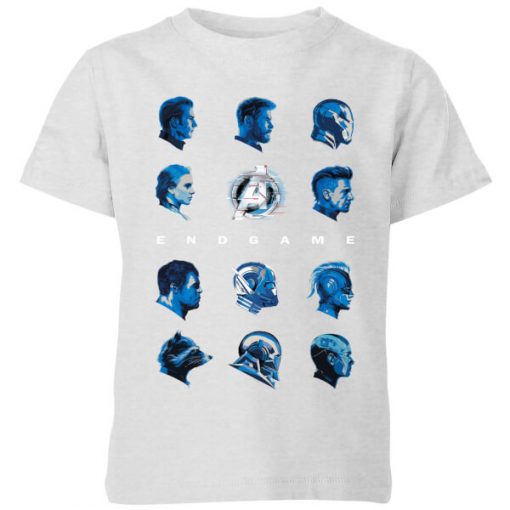 T-shirt Avengers: Endgame Heads - Enfant - Gris - 11-12 ans - Gris chez Zavvi FR image 5059479006643