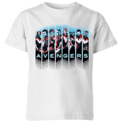 T-shirt Avengers: Endgame Character Split - Enfant - Blanc - 11-12 ans - Blanc chez Zavvi FR image 5059479006896