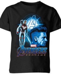 T-shirt Avengers: Endgame Hawkeye Suit - Enfant - Noir - 11-12 ans - Noir chez Zavvi FR image 5059479006995