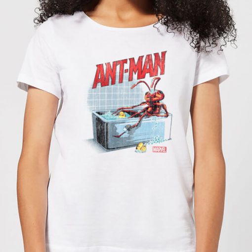 Marvel Bathing Ant Women's T-Shirt - White - XXL - Blanc chez Zavvi FR image 5059479189520