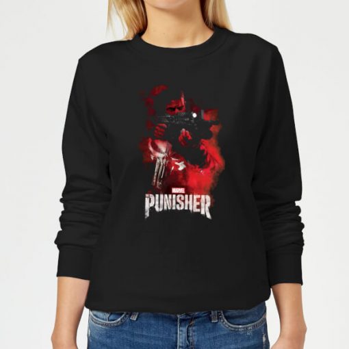 Marvel The Punisher Women's Sweatshirt - Black - 5XL - Noir chez Zavvi FR image 5059479192124