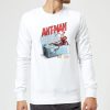 Marvel Bathing Ant Sweatshirt - White - XXL - Blanc chez Zavvi FR image 5059479192254