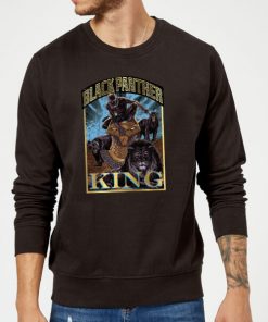 Marvel Black Panther Homage Sweatshirt - Black - XXL - Noir chez Zavvi FR image 5059479193053