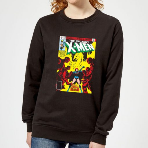 X-Men Dark Phoenix The Black Queen Women's Sweatshirt - Black - 5XL - Noir chez Zavvi FR image 5059479195231