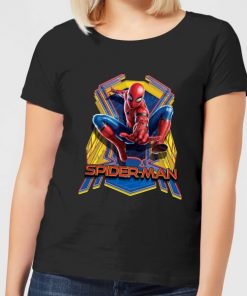 Spider-Man Far From Home Jump Women's T-Shirt - Black - XXL - Noir chez Zavvi FR image 5059479286991