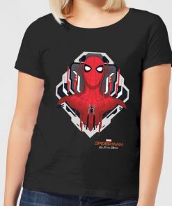 Spider-Man Far From Home Web Tech Badge Women's T-Shirt - Black - XXL - Noir chez Zavvi FR image 5059479287561