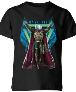 Spider-Man Far From Home Mysterio Magic Kids' T-Shirt - Black - 11-12 ans - Noir chez Zavvi FR image 5059479288063