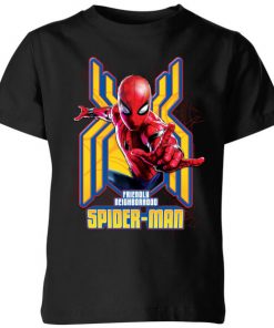 Spider Man Far From Home Friendly Neighborhood Spider-Man Kids' T-Shirt - Black - 11-12 ans - Noir chez Zavvi FR image 5059479288117