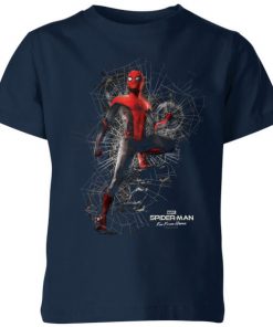 Spider-Man Far From Home Upgraded Suit Kids' T-Shirt - Navy - 11-12 ans - Navy chez Zavvi FR image 5059479288261