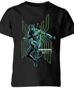 Spider-Man Far From Home Stealth Jump Kids' T-Shirt - Black - 11-12 ans - Noir chez Zavvi FR image 5059479288711