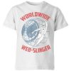 Spider-Man Far From Home Worldwide Web Slinger Kids' T-Shirt - White - 11-12 ans - Blanc chez Zavvi FR image 5059479288766