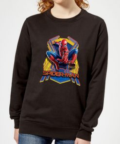 Spider-Man Far From Home Jump Women's Sweatshirt - Black - 5XL - Noir chez Zavvi FR image 5059479289374
