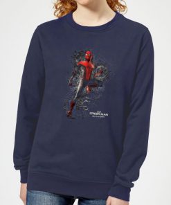 Spider-Man Far From Home Upgraded Suit Women's Sweatshirt - Navy - XXL - Navy chez Zavvi FR image 5059479289947