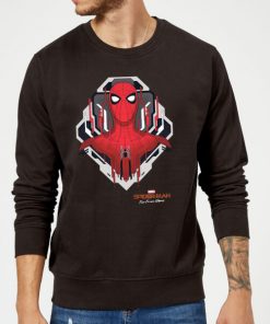 Spider-Man Far From Home Web Tech Badge Sweatshirt - Black - XXL - Noir chez Zavvi FR image 5059479290400