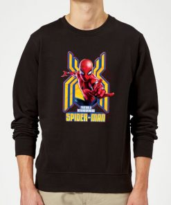 Spider Man Far From Home Friendly Neighborhood Spider-Man Sweatshirt - Black - XXL - Noir chez Zavvi FR image 5059479290936