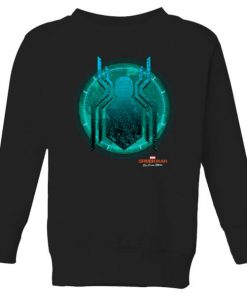 Spider-Man Far From Home Stealth Globe Kids' Sweatshirt - Black - 11-12 ans - Noir chez Zavvi FR image 5059479292299