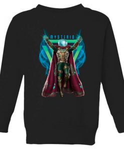 Spider-Man Far From Home Mysterio Magic Kids' Sweatshirt - Black - 11-12 ans - Noir chez Zavvi FR image 5059479292596