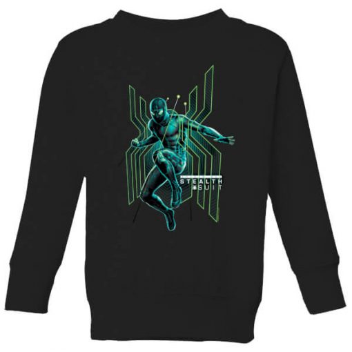 Spider-Man Far From Home Stealth Jump Kids' Sweatshirt - Black - 11-12 ans - Noir chez Zavvi FR image 5059479292794