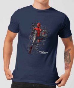 Spider-Man Far From Home Upgraded Suit Men's T-Shirt - Navy - XXL - Navy chez Zavvi FR image 5059479293142