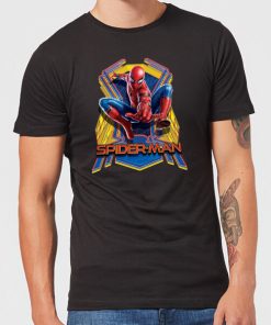 Spider-Man Far From Home Jump Men's T-Shirt - Black - XXL - Noir chez Zavvi FR image 5059479293401