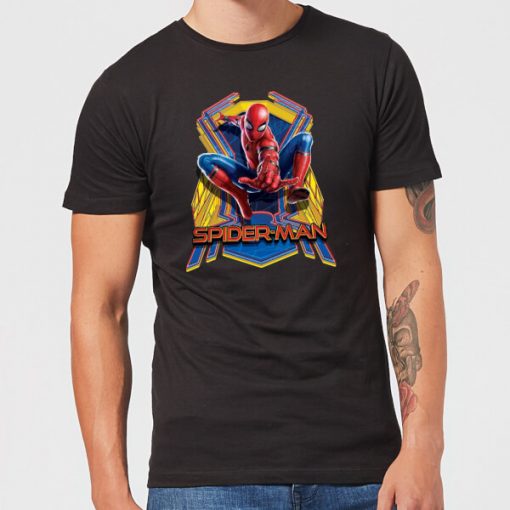 Spider-Man Far From Home Jump Men's T-Shirt - Black - XXL - Noir chez Zavvi FR image 5059479293401