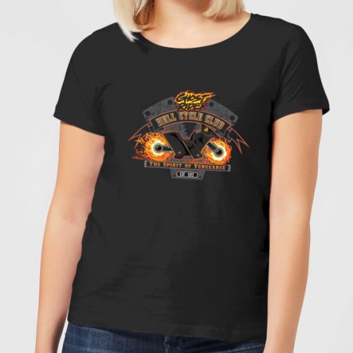 Marvel Ghost Rider Hell Cycle Club Women's T-Shirt - Black - XXL - Noir chez Zavvi FR image 5059479354195
